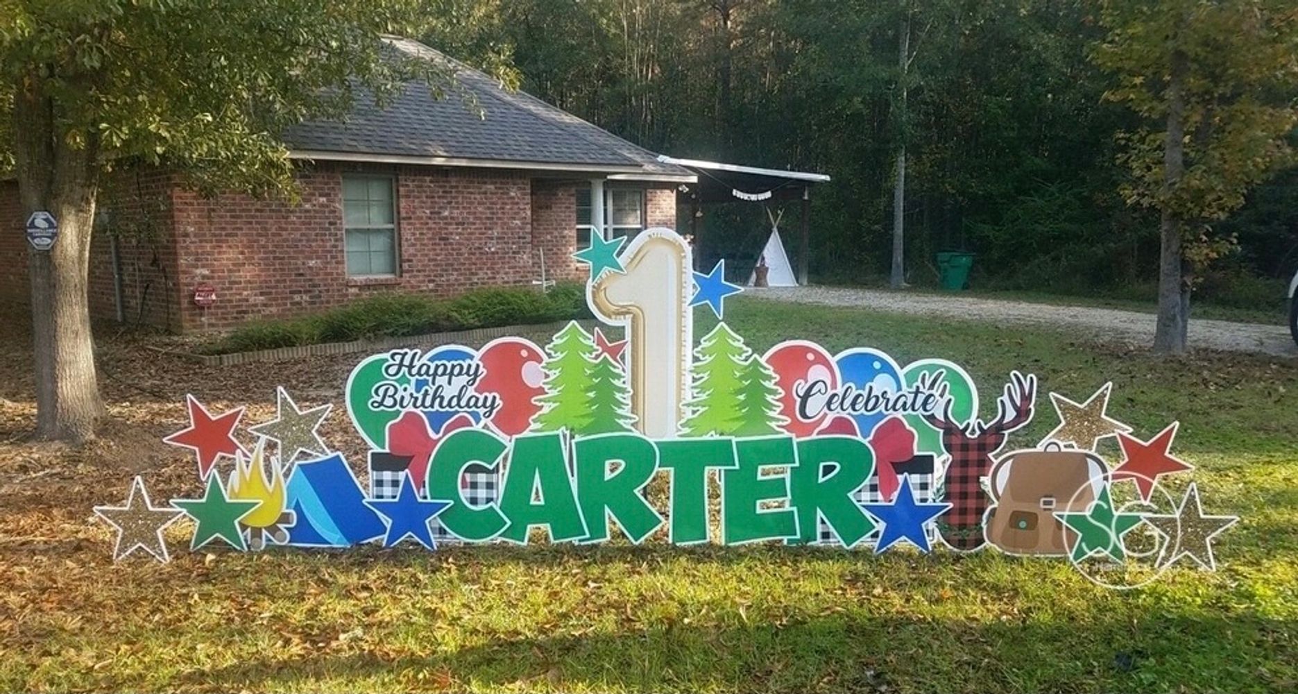 Sign Gypsies of Hammond Yard Greeting, Yard Signs